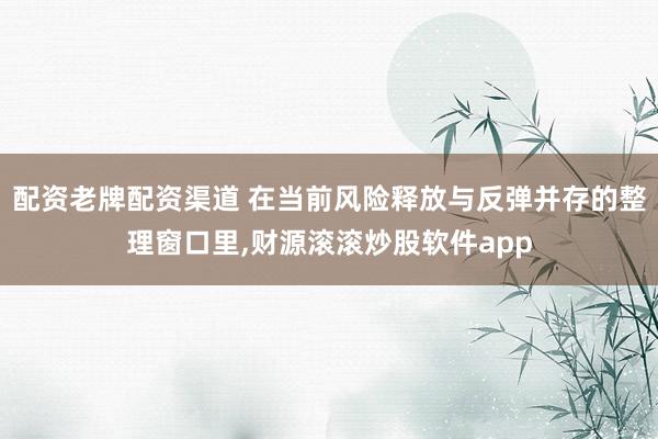 配资老牌配资渠道 在当前风险释放与反弹并存的整理窗口里，财源滚滚炒股软件app